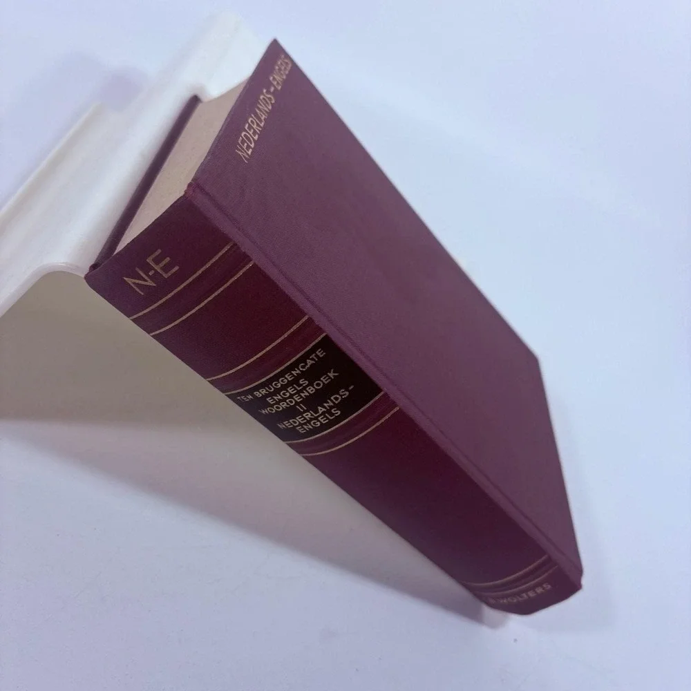 Engels Woordenboek Nederlands-Engels Ten Bruggencate 1963 Edition Wolters